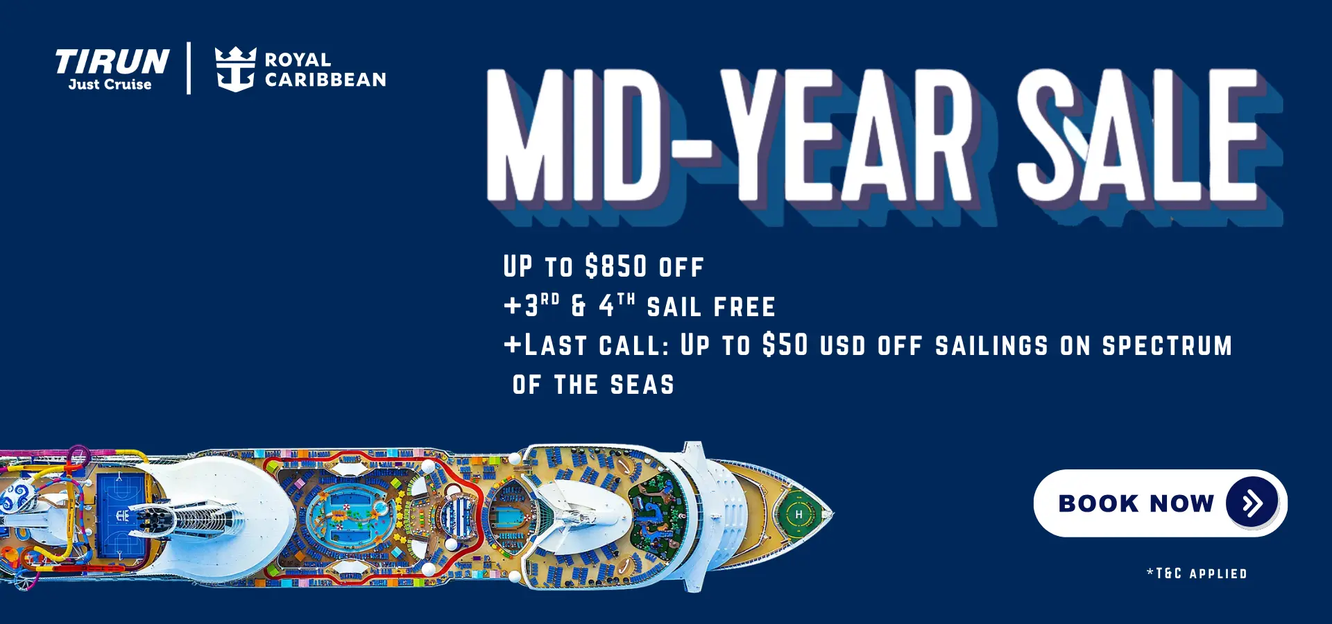 Royal Caribbean Offer Banner