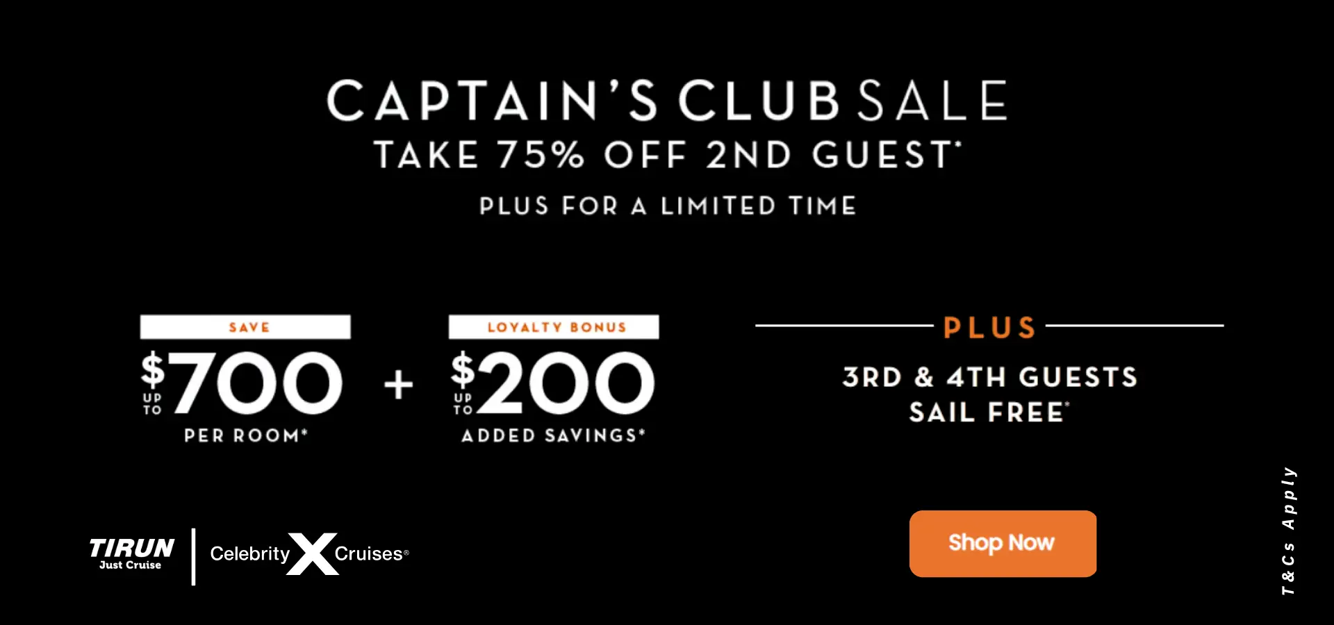 Celebrity Cruises Offer Banner - Mobile